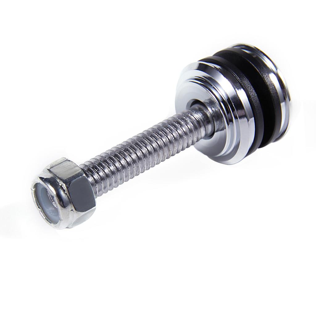 TCMI Quick Release Removable Mounting Sissy Bar Backrest Docking Hardware Kit Harley Sportster XL 883 1200 2004-2020, Chrome