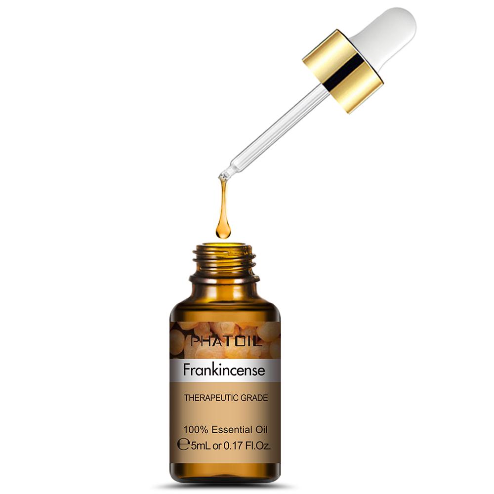 PHATOIL Чистое эфирное масло ладана для купания, спа-массажа, здорового успокаивающего очистителя воздуха, эфирного масла для ухода за кожей, 5 мл/10 мл/30 мл/100 мл