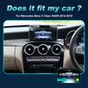 Android 12 Беспроводная CarPlay для Mercedes Benz C Class W205 2014-2018 Автомобильная мультимедийная навигация GPS SWC DSP 4G WiFi Netflix