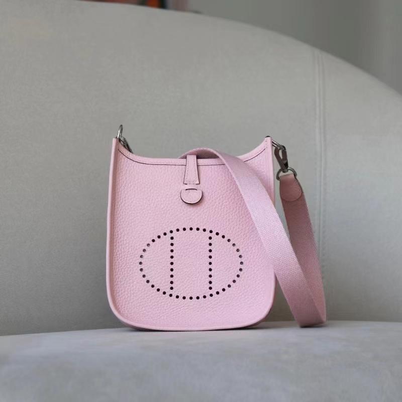 Ladies' Leather Fashionable Top Layer Cowhide New Single Shoulder Diagonal Cross Bag