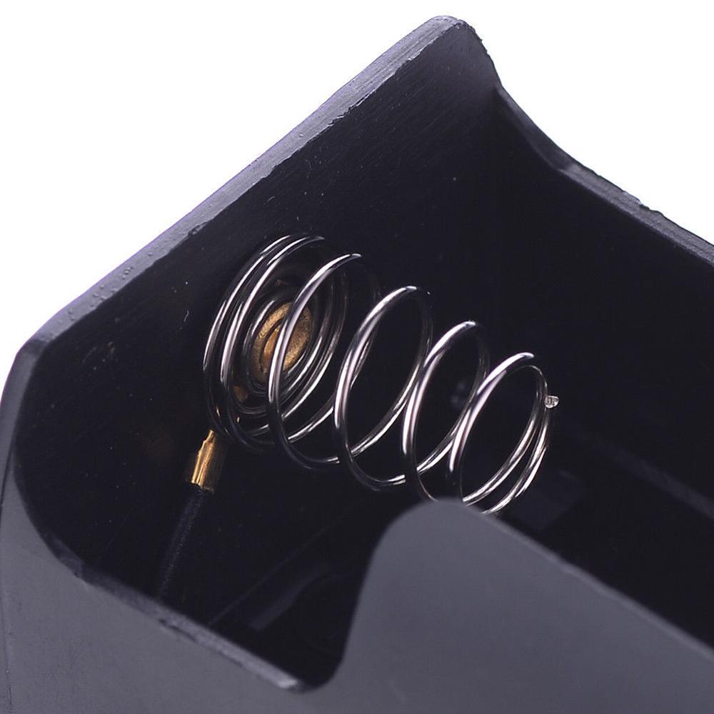 Пластиковый корпус-держатель для батареек D 1.5V с проводами