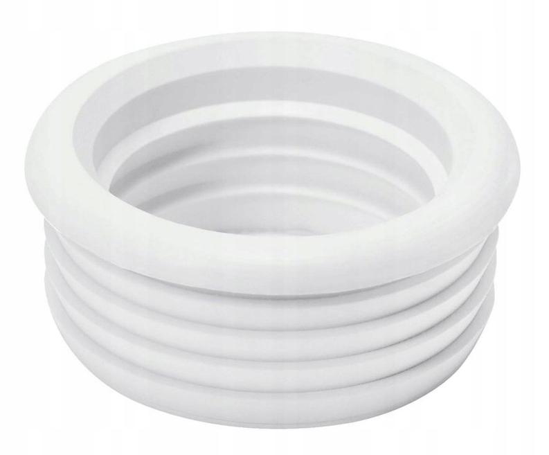 Reducing lip seal 50/25mm rubber white