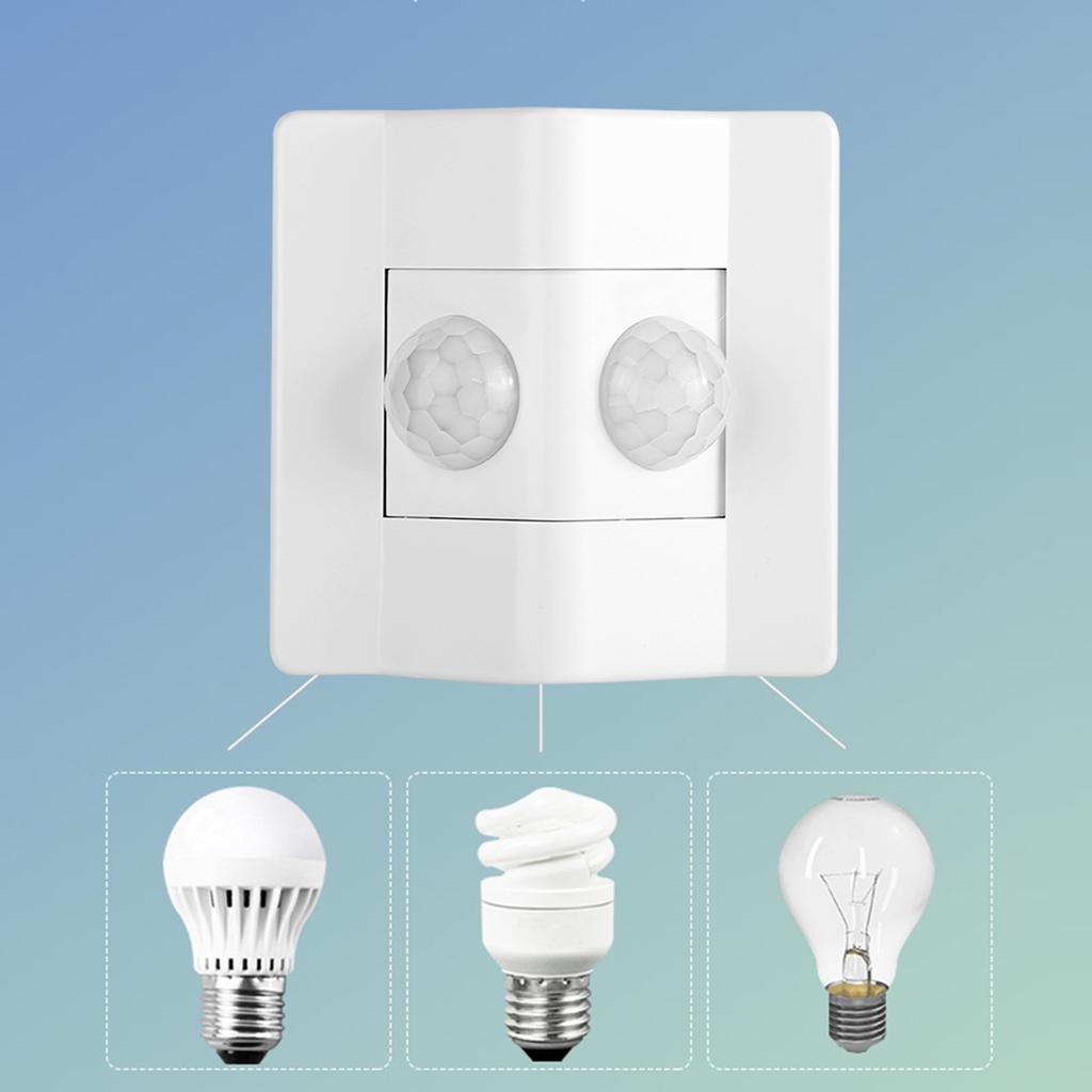 AC90V270V 86Type LightSensitive PIR Motion Inductive Smart Switch