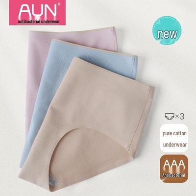 AUN Женские бесшовные дышащие хлопковые трусы UW901
