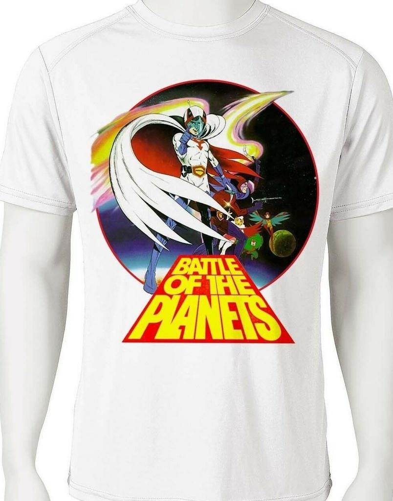 Футболка унисекс с изображением супергероя Battle Planets Dri Fit, впитывающая влагу, футболка с изображением супергероя и Spf