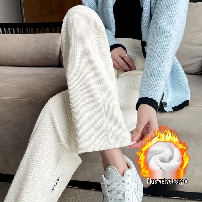 Женские узкие брюки-гаремы - Стильные узкие прямые штанины для осени, весны и зимы 2025