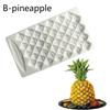 Multiple Graphic Turtle Leaf Lavender Flamingo Parrot Model Cute Fruit Shape Silicone Cake Decorate Mold Home KitchenBaking Tool