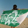 W-Werder B-Bremen Логотип Микрофибра Пляжное полотенце Впитывающее Быстросохнущее Мягкое Йога Плавание Курорт Альпинизм Полотенце