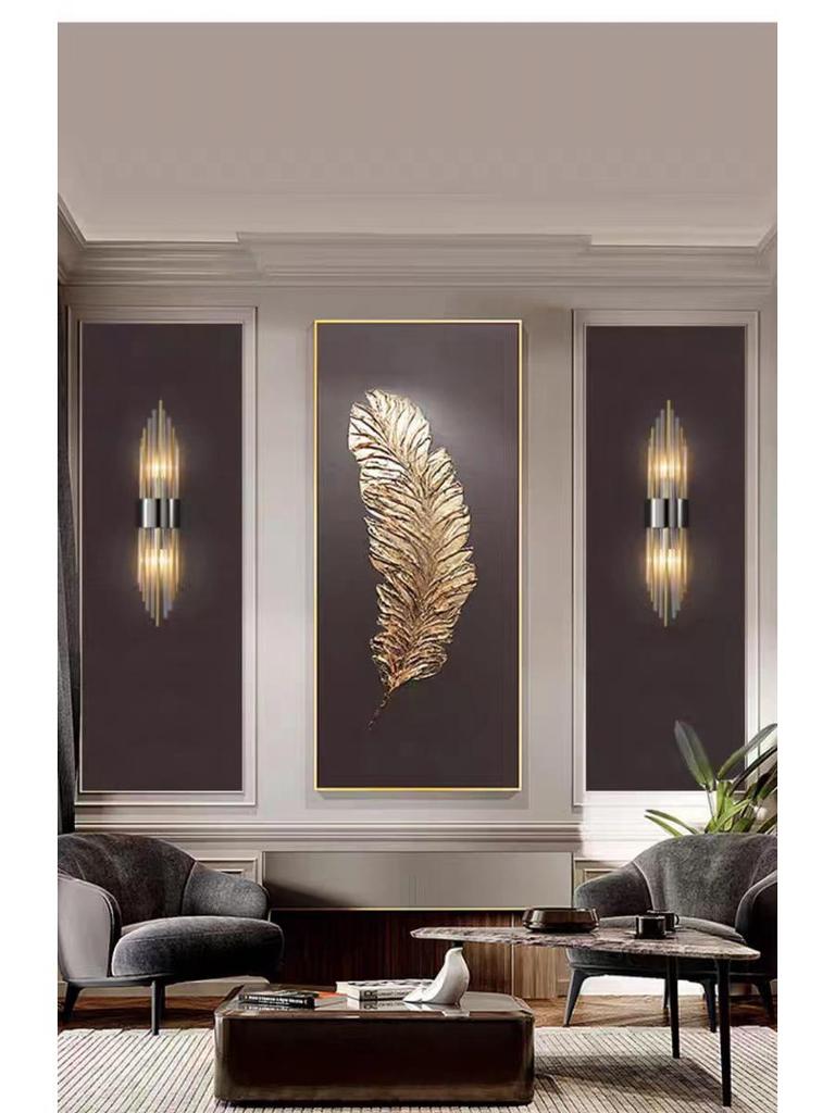 Nordic Luxury Crystal Wall Lamp for Living Room, Bedroom, Stairway, and Aisle Decor