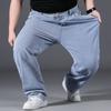 10XL Оверсайз Мужские Джинсы Мешковатые Синие Мужские Классические Джинсы Карго Свободные Уличная Одежда Большого Размера Модные Рабочие Брюки Для Мужчин Брюки