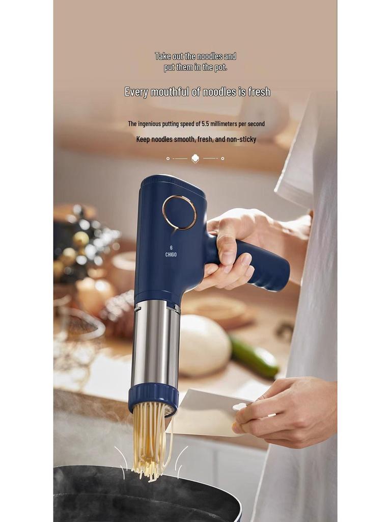 Полностью автоматическая беспроводная электрическая машина для прессования теста и лапши для домашнего и коммерческого использования