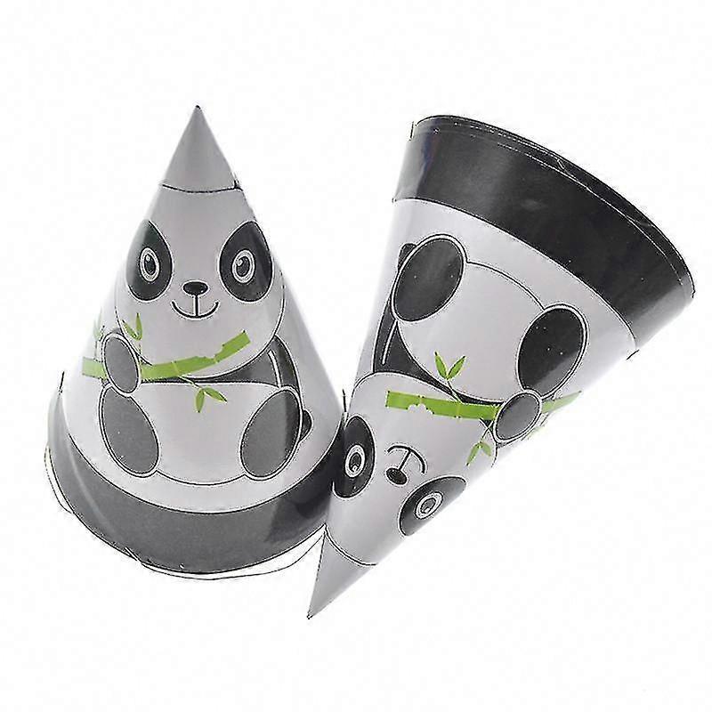 Panda Party Decorations Supplies Happy Birthday Banner Balloons Cake Toppers Gift Bags
