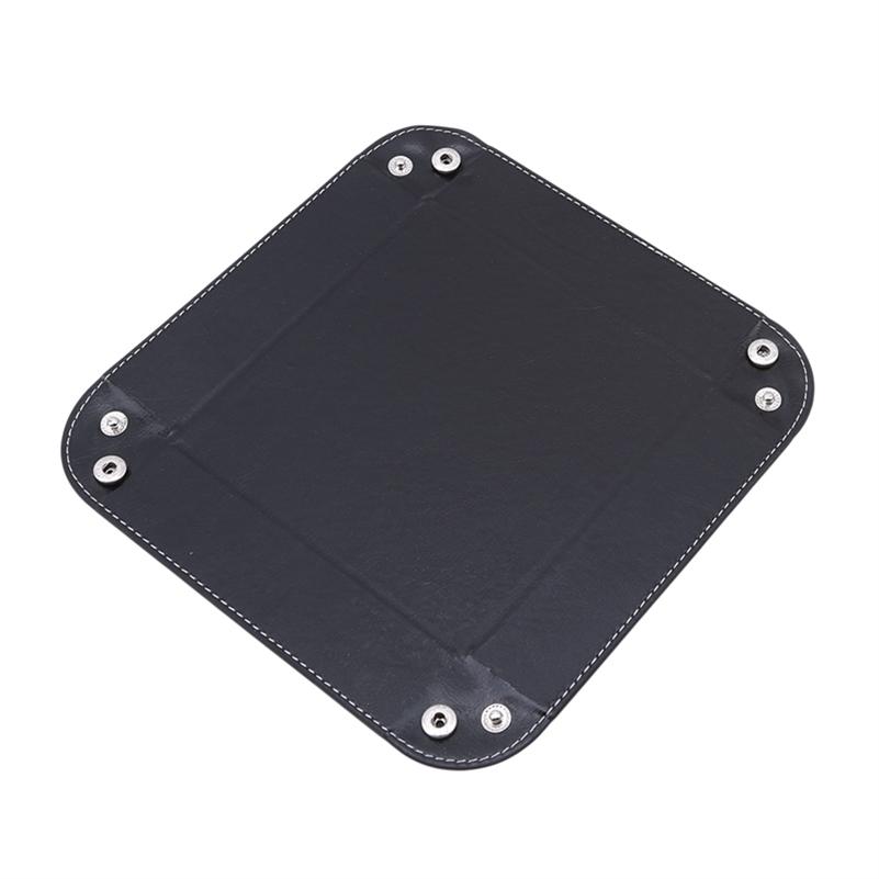 Подставка для хранения игральных костей с шестигранной головкой, держатель для коврика из искусственной кожи и бархата, двухсторонний, толстый, для хранения офисных принадлежностей, инструменты