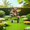 Cute Garden Floor Plugs Acrylic Garden Stake Micro Landscapes Flower Fairy Statue Sculptures  Lawn