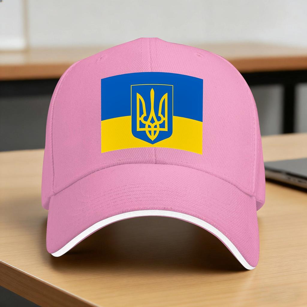 Летняя Повседневная Бейсболка Украинская K-pop Рок Хип-хоп Кепки Для FeУнисекс Унисекс Дышащие Классические Бейсболки