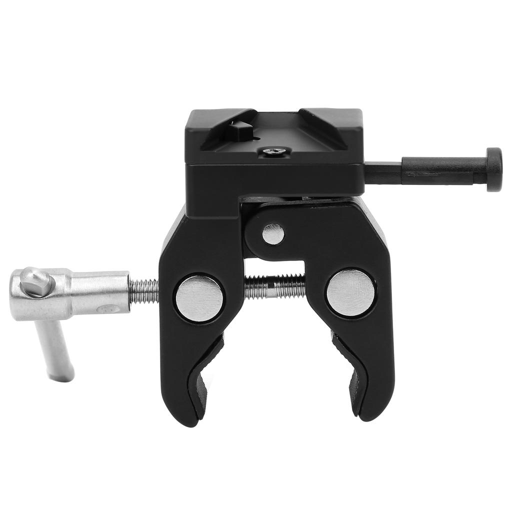 Camera V Mount Battery Clamp Adapter Plate for Mounting to Lighting Stand Desktop