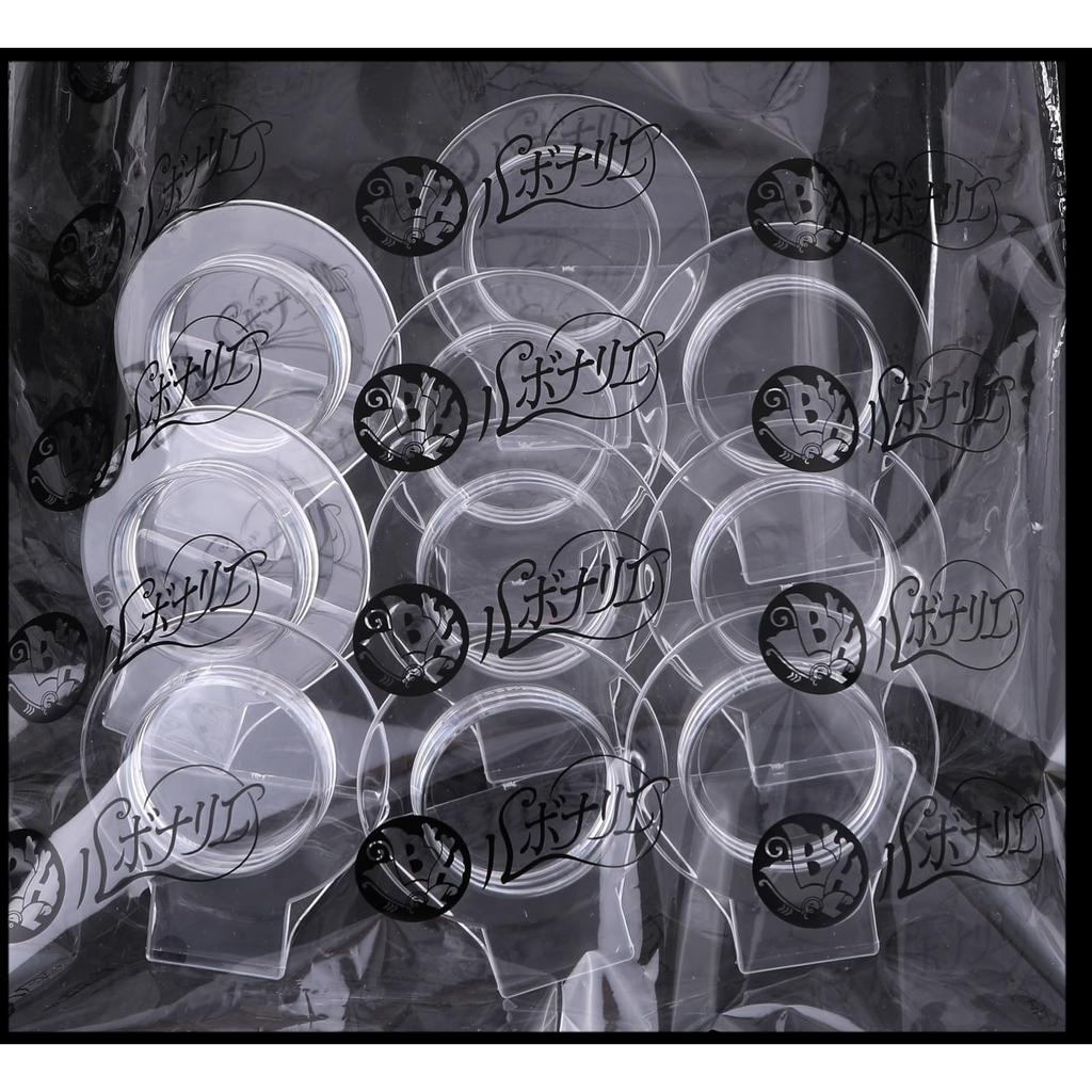 Rubonarie Bracelet and Power Stone Display Stand, Acrylic Clear, for Natural Stone Bracelet Collections, Storage, and Display (Clear, 10 pieces)