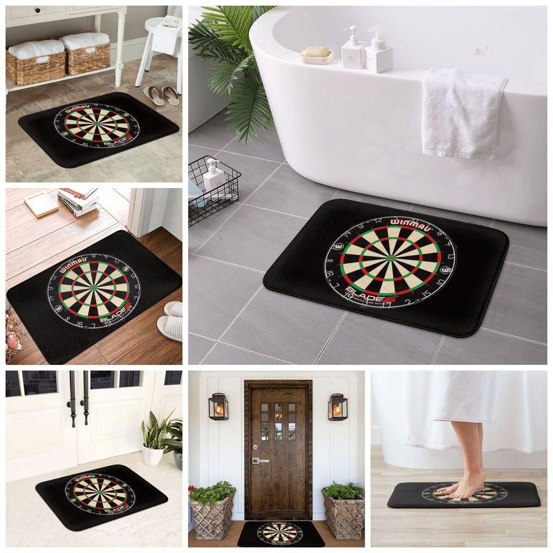 Winmau Blade Мишень для дартса Противоскользящий коврик для двери Напольный коврик Износостойкий ковер для прихожей кухни Ванной комнаты Гостиной Коврики для ног
