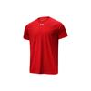 Embossed Large Logo Sport Knit Crewneck T-Shirt Men Tops Red 22500518-600