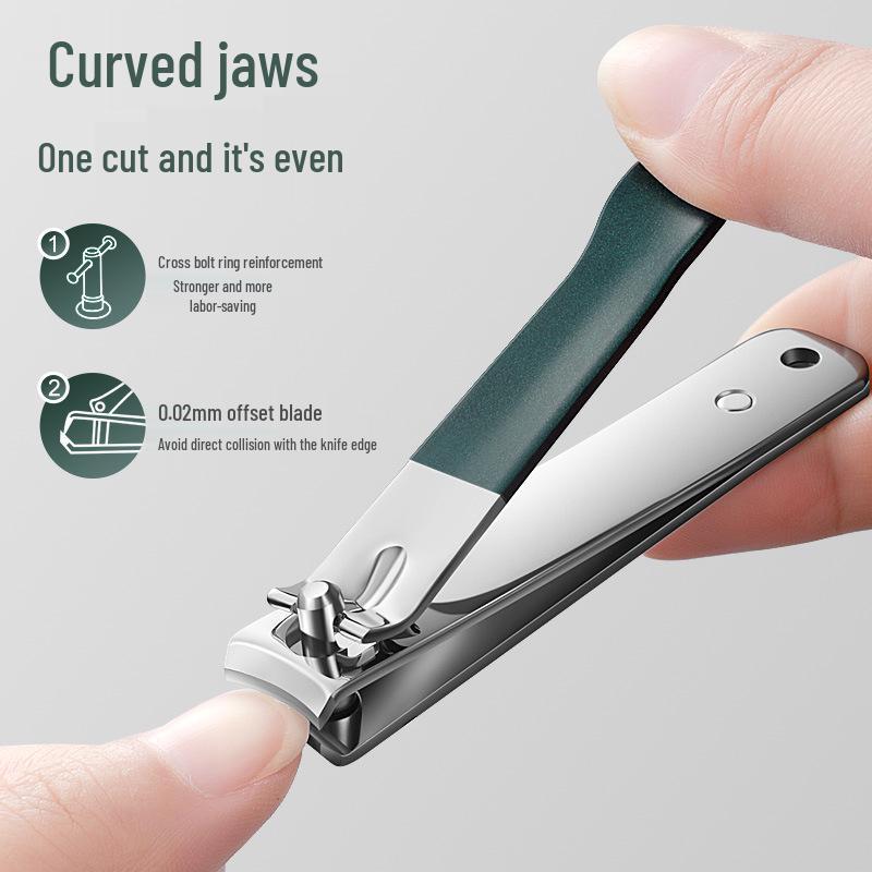 Профессиональный набор для маникюра и педикюра из нержавеющей стали - Портативный набор кусачек для ногтей