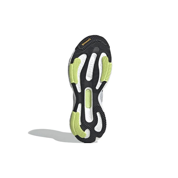 adidas SolarGlide 5 White Pulse Lime Мужские кроссовки Cloud-White Core-Black GX5472