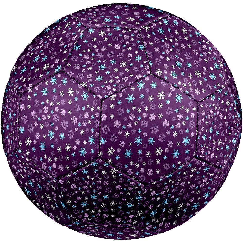 1pc Winter Snowflakes Size 5 Soccer Ball Professional Match Training Football Indoor &Outdoor Sports Ball Lightweight Durable m6567