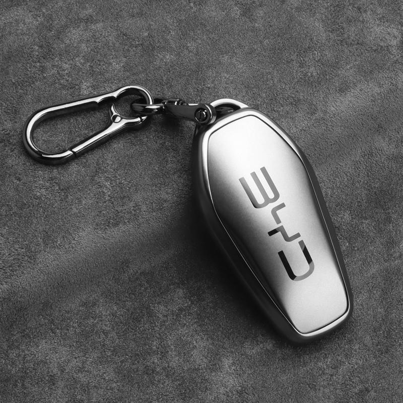 Чехол-брелок из ТПУ для автомобильного ключа BYD Seal Song Plus Atto 3 Dolphin Han EV Tang Qin U Dmi Yuan Pro Аксессуары