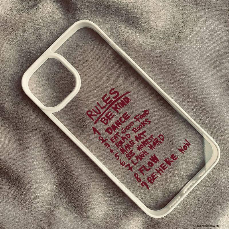 Розовый More Amor Por Favor Amour Любовная цитата Чехол для телефона Для iPhone 15 16 17 Pro 14 13 12 11 XR XS Max 7 8Plus Прозрачный Жесткий Чехол Capa