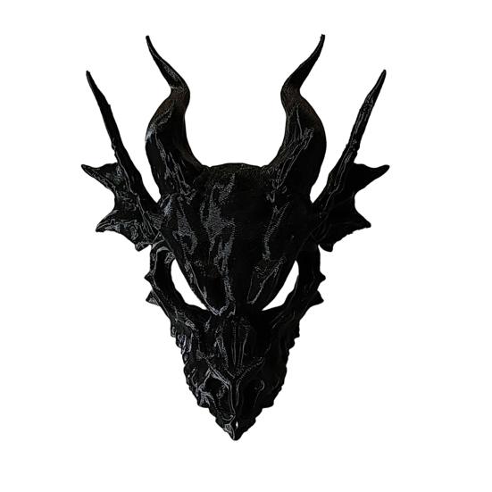 Ручная работа палочка для волос в виде черепа дракона пластиковая гладкая поверхность ретро-аксессуар для волос на свадьбу, день рождения, вечеринку, Хэллоуин