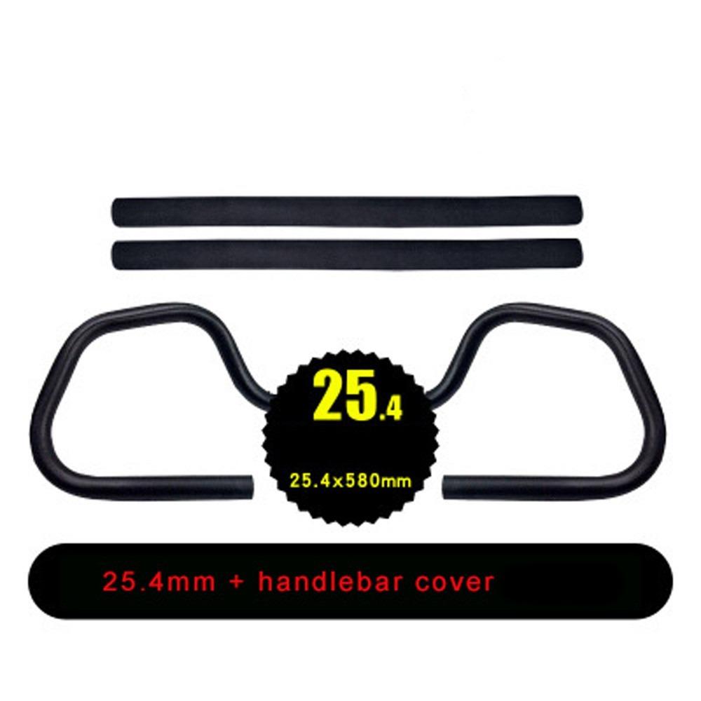 31.8mm with Cover Aluminum Zinc Zinc Alloy Butterfly Handlebar Bike Handlebar Rest Handlebar with Sponge