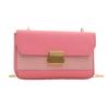 Stylish Urban Chic Small Crossbody Bag Retro Fashion Pu Leather With Lock Closure