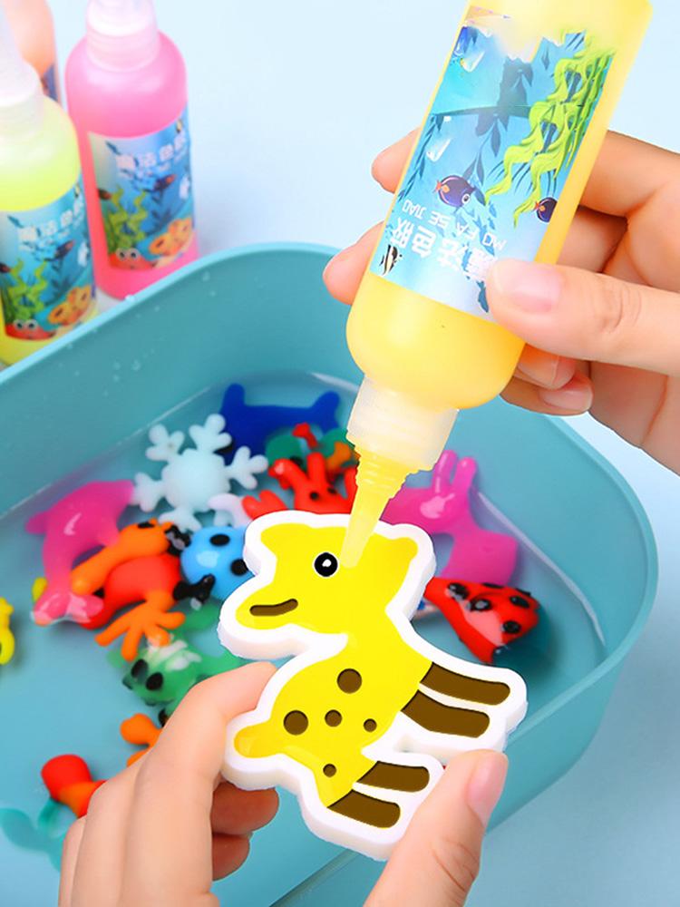 Волшебный водный эльф набор игрушек Aqua Fairy Water Gel Aqua Gel для детей Дети Ручная работа DIY Волшебная фея Водный эльф Волшебный водный гелевый набор