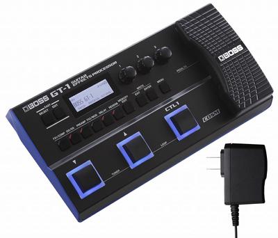 Набор мультиэффекторов BOSS GT-1 с оригинальным адаптером