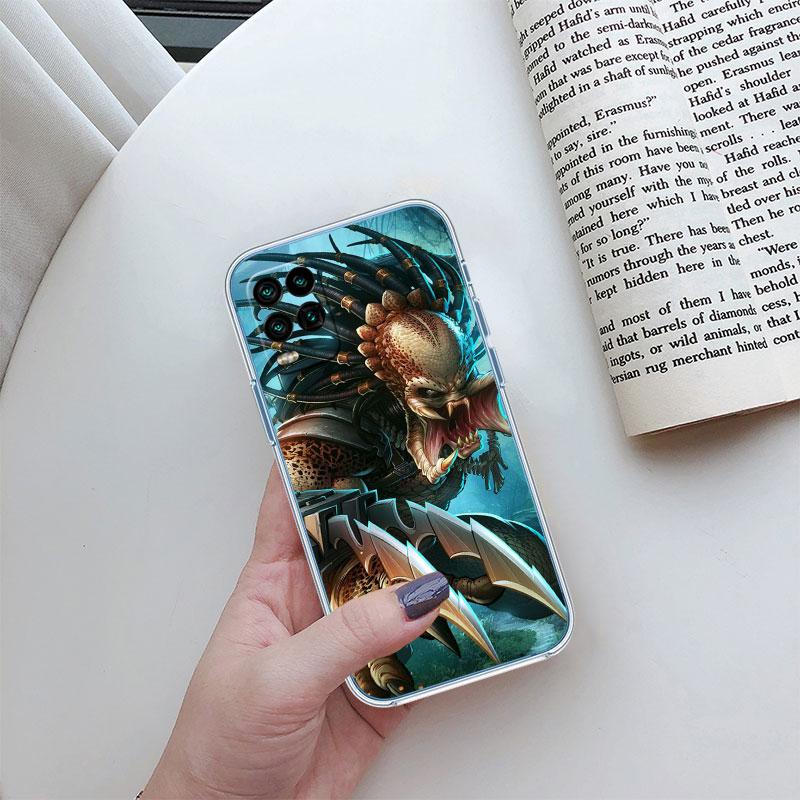 Чехол для телефона Aliens vs Predator Xenomorph для Motorola Moto Edge Plus G200 G23 E13 E15 E20 E30 G62 G71 G72 G75 G24 G15 Power