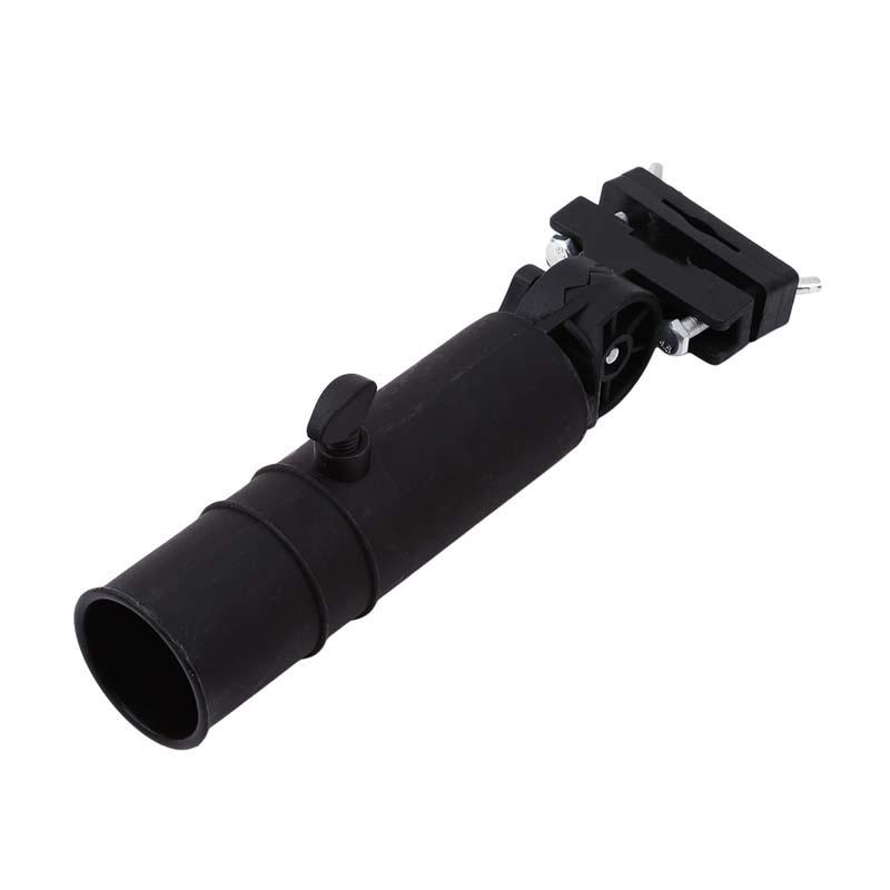 Черная подставка для зонта для гольфа, клубная двухтактная тележка, автомобильная тележка, держатель для зонта, пластиковый держатель для гольфа