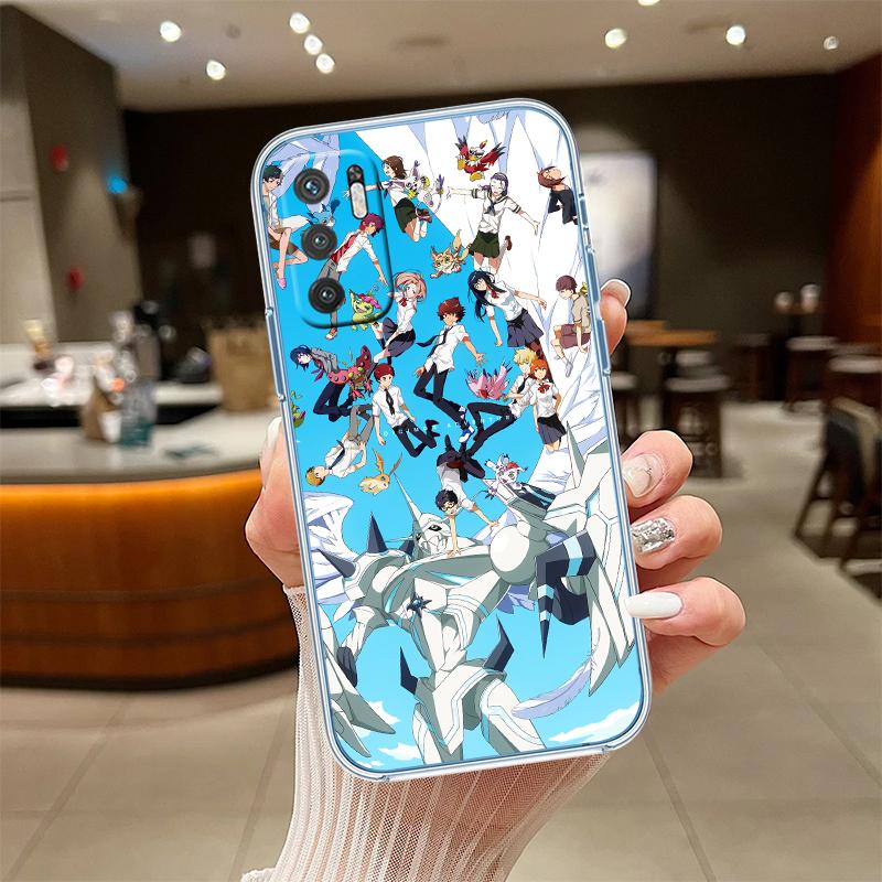 NH51 D-Digimons Transparent Phone Case for LG K22 K30 K40 K40S K41 K42 K50 K50S K51 K51S K52 K61 K62 K71 K92 Q60 Q61 V40 V50 V60