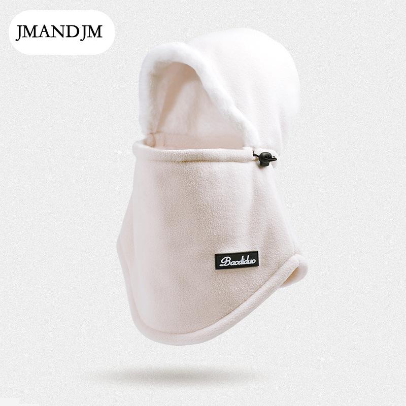 Зимняя теплая шапка-шарф, женская бархатная защита ушей, ветрозащитная маска, мужская велосипедная защитная шапка-пуловер для лица