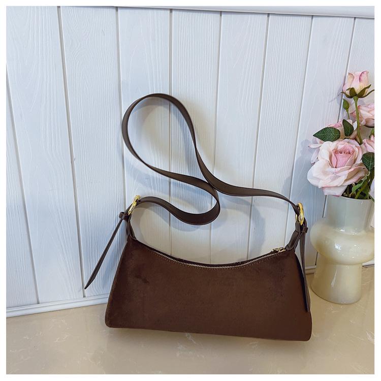 Женская ретро сумка кроссбоди большой вместимости - Новый текстурированный дизайн, Универсальная и повседневная ежедневная сумка под мышкой