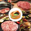 Круглая форма для котлет для гамбургеров Пресс для мяса Комбинированный пресс для мяса Кухонный гаджет