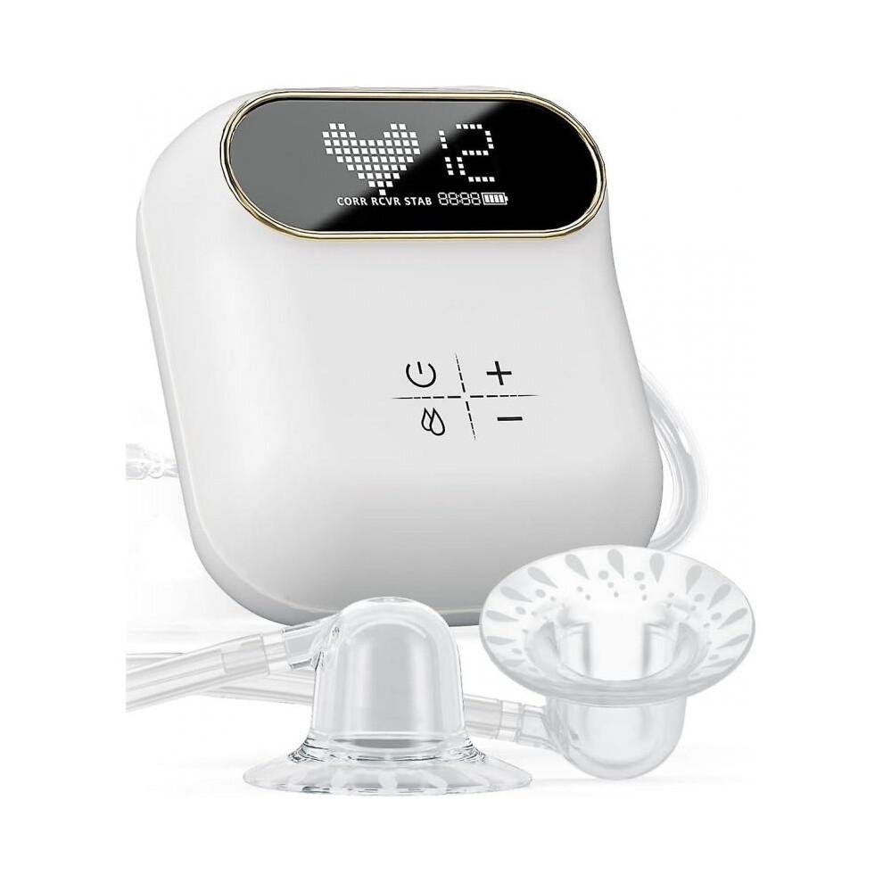 Electric Nipple Corrector for Flat or Inverted Nipples, Portable Nipple Pump, Inverted Nipple Puller, Rechargeable Nipple Puller Sunken and Shy Nipple