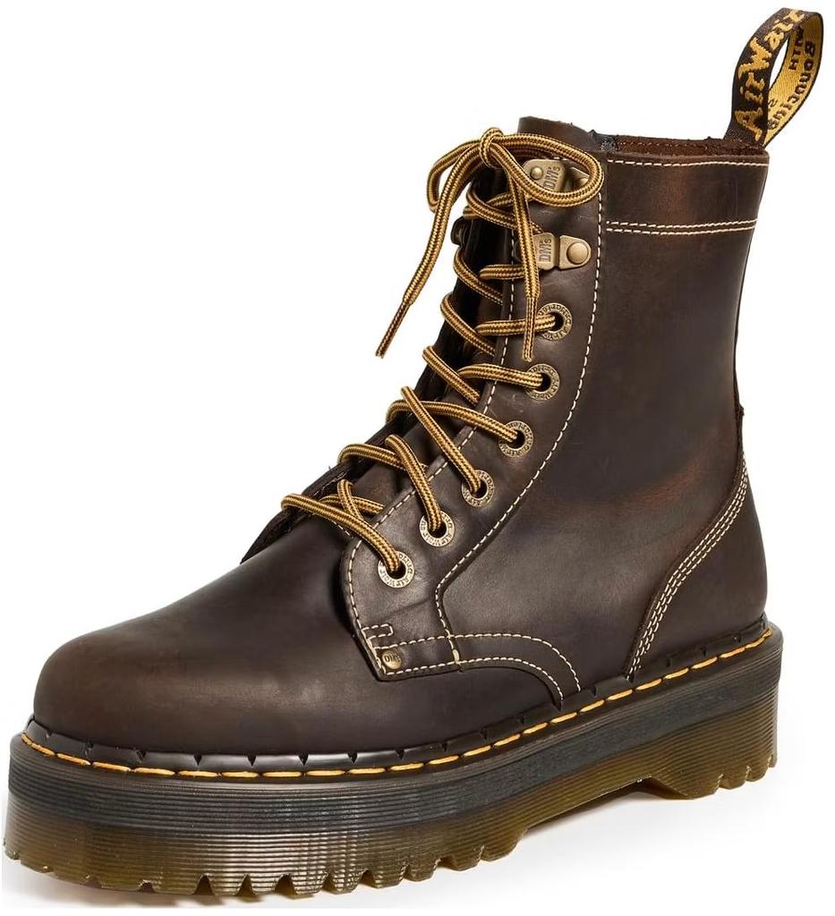31125201 Dr.Martens Jadon Arc 8-Eye Boot "Dark Brown" (Men's)