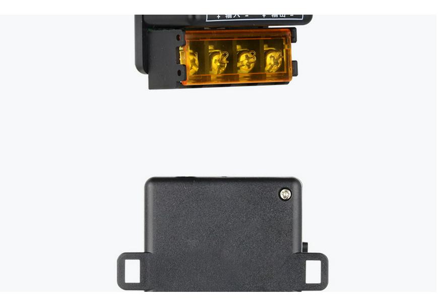 DC 12V/24V/48V Single Channel Remote Control Switch for Car Headlights & Horn, Momentary Mode with Free Stick Remote