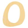 Wooden Letter O, FSC Mix Credit, 6cm