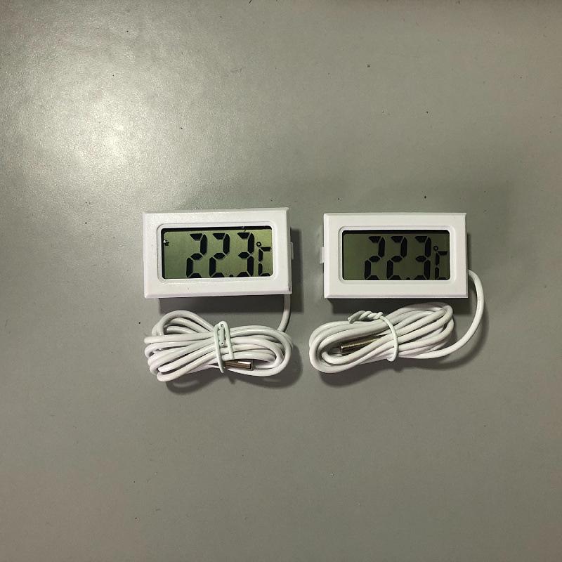 Waterproof Digital Thermometer for Aquariums, Bathtubs, Refrigerators, and Compost with High-Precision Display