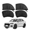 Car Window Sun Shade Cover, 4 PCS Breathable Mesh Car All Side Window Sunshade, Mosquito Net Curtain, Reduce Sun Rays, Sun Glare, Privacy Protection
