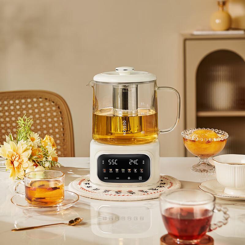 Многофункциональный стеклянный электрический чайник DESLON 1,2 л