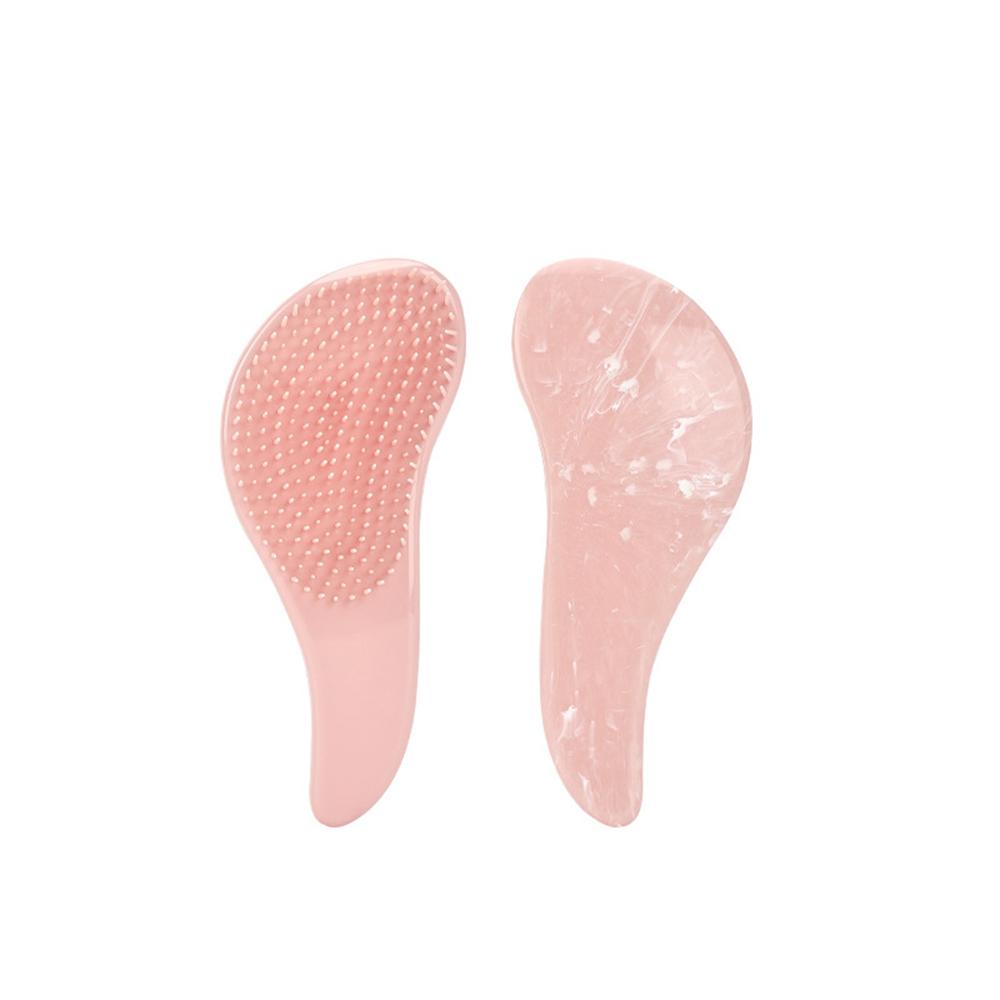 Мягкая расческа, антистатическая ручка для щетки для волос, распутывающая расческа, массажная расческа для душа, аксессуары для укладки волос в салоне