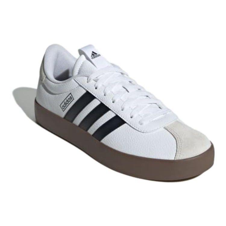 adidas Мужские кроссовки VL Court 3.0 White Black Gum Cloud-White Core-Black Grey-One ID6285