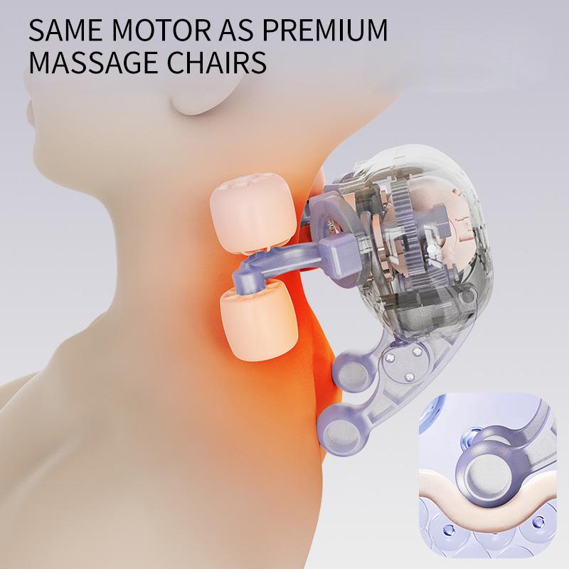 Массажная подушка для разминания шеи и плеч, шейный массажер, массажная подушка для разминания трапециевидной мышцы