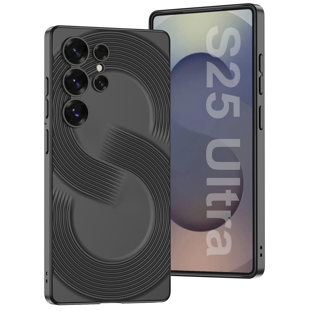 Для Samsung Galaxy S25 Ultra Чехол Твердый ПК Ультратонкий Задняя крышка телефона S-образный дизайн